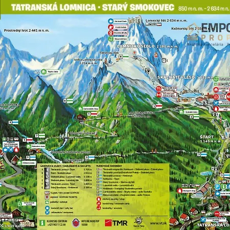 Nezabudka Vysoke Tatry, Samoobsluzny Pristup Cez Pin-kod, Parkovanie Zdarma