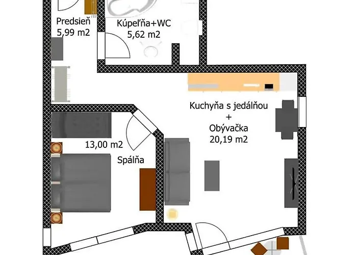 Nezabudka Vysoke Tatry, Samoobsluzny Pristup Cez Pin-kod, Parkovanie Zdarma Apartment *